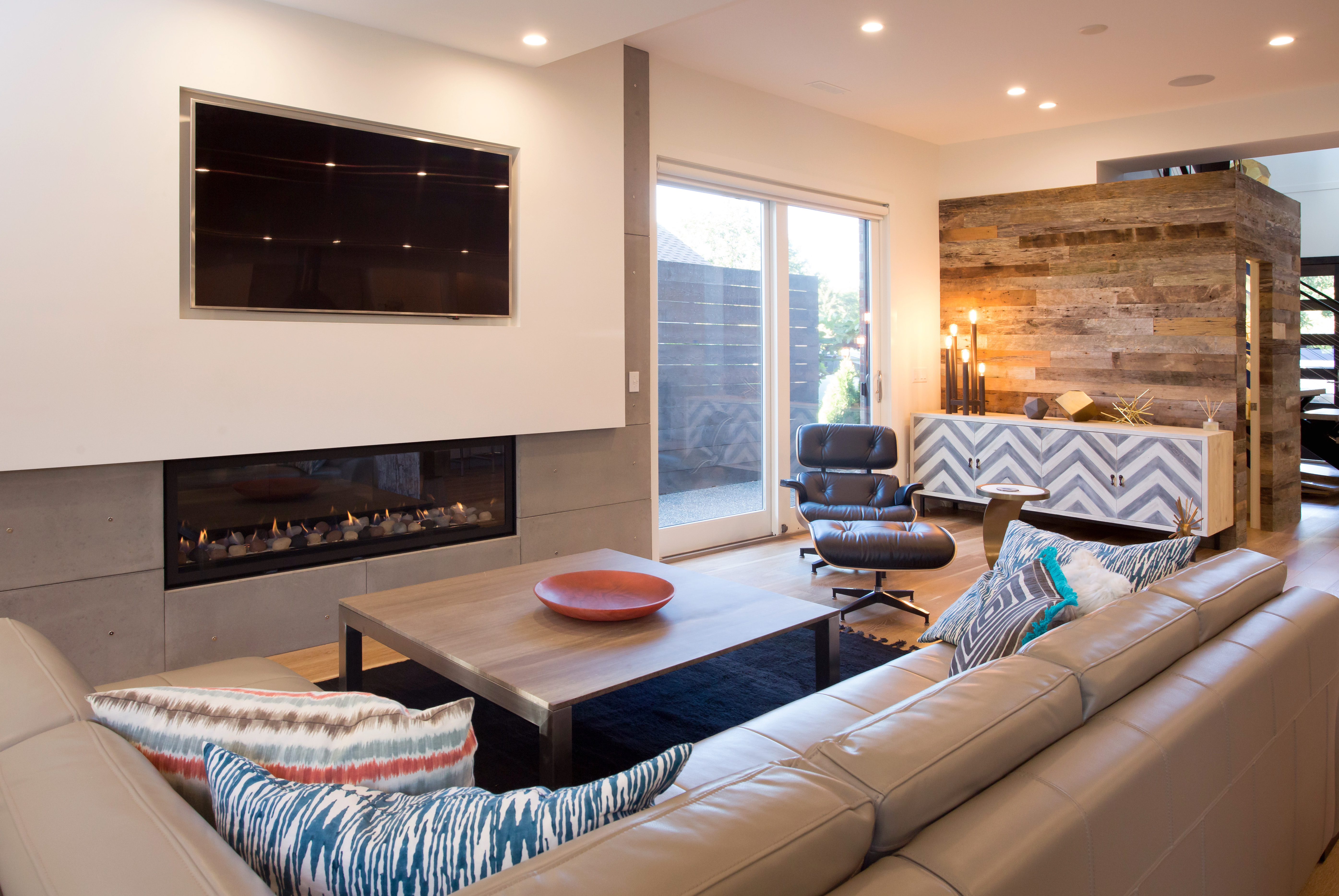 Living area at Abbott Lakeside Duplex