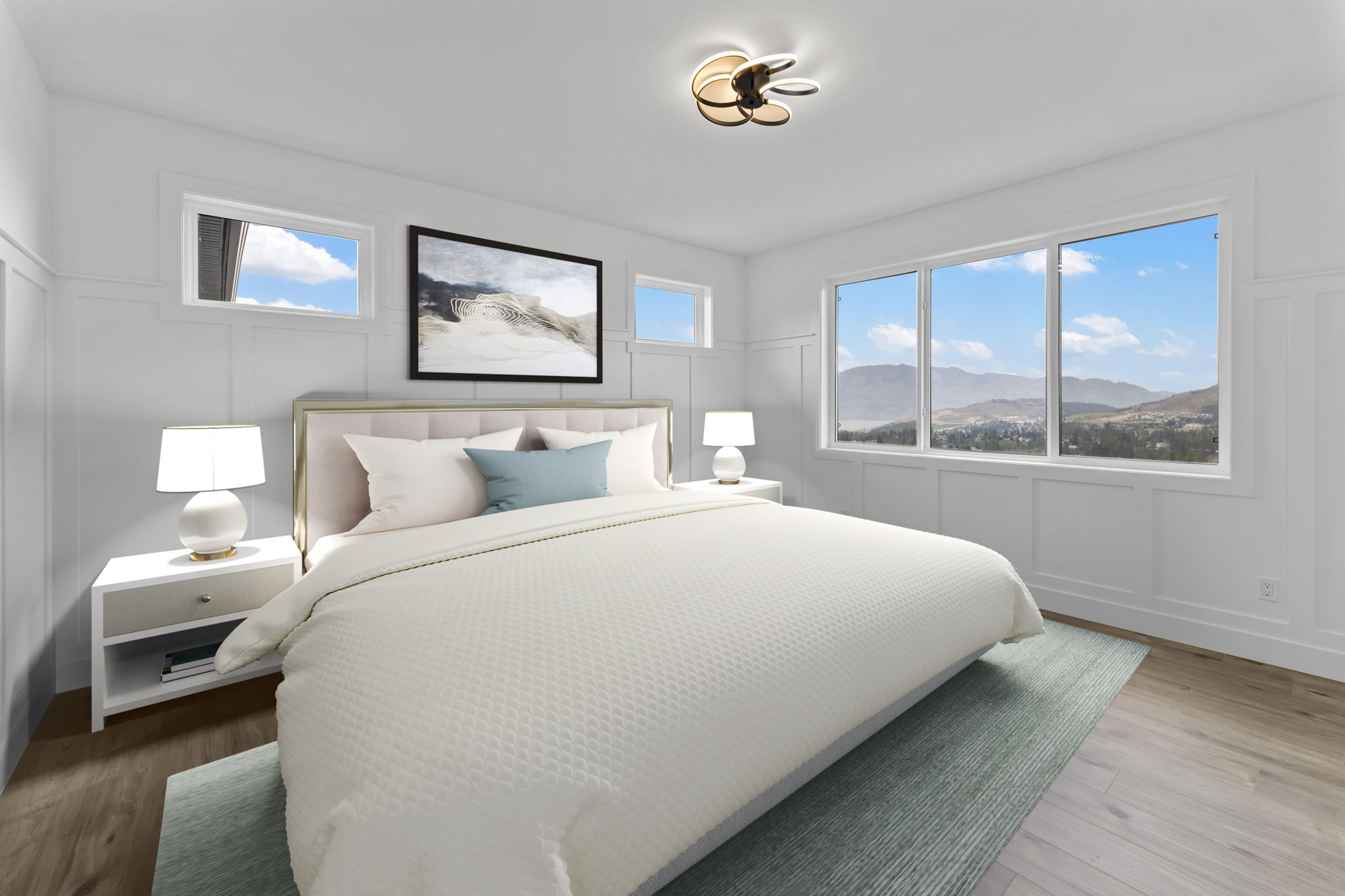 Primary bedroom at Copper Ridge Residence