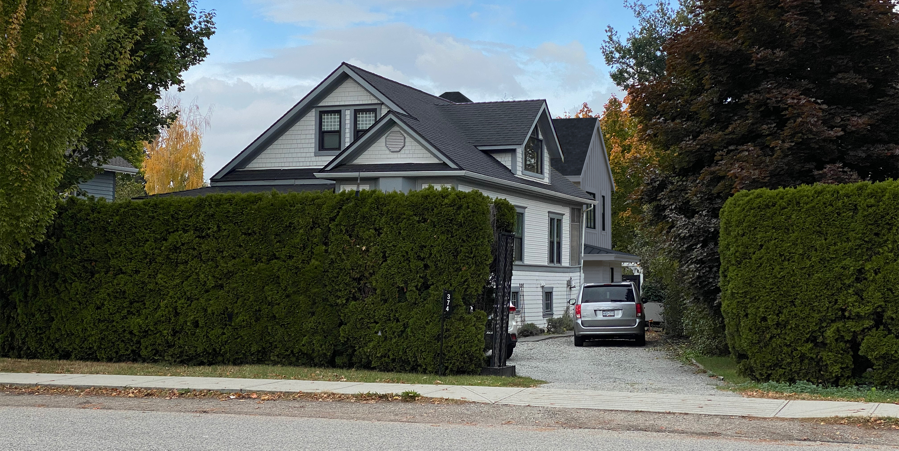 Photo-match study for Park Avenue Infill Residence